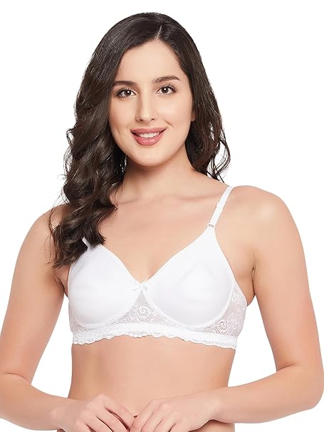 Clovia Women’s Cotton Solid Wire-Free Full-Cup T-Shirt Bra  Non-Padded Everyday Comfort